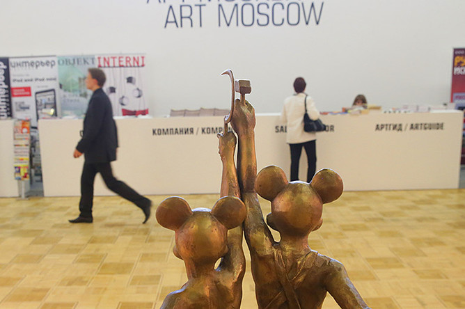 В ЦДХ открылась международная художественная ярмарка «Арт Москва»