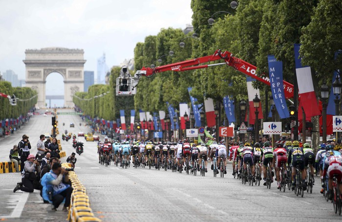 Финальный этап супермногодневки «Тур де Франс &mdash; 2015» в&nbsp;Париже