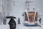 Первый снег в Москве, 27 октября 2023 года 