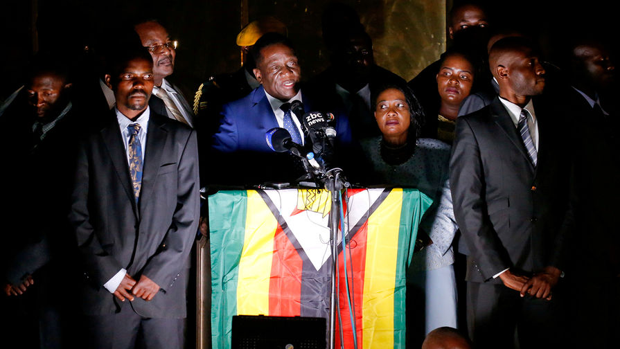 Эммерсон Мнангагва, ставший президентом Зимбабве после Роберта Мугабе