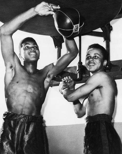 Мухаммед Али и Джонни Хэмптон тренируются перед&nbsp;турниром &laquo;Золотые перчатки&raquo; в&nbsp;Луисвилле, 1959 год