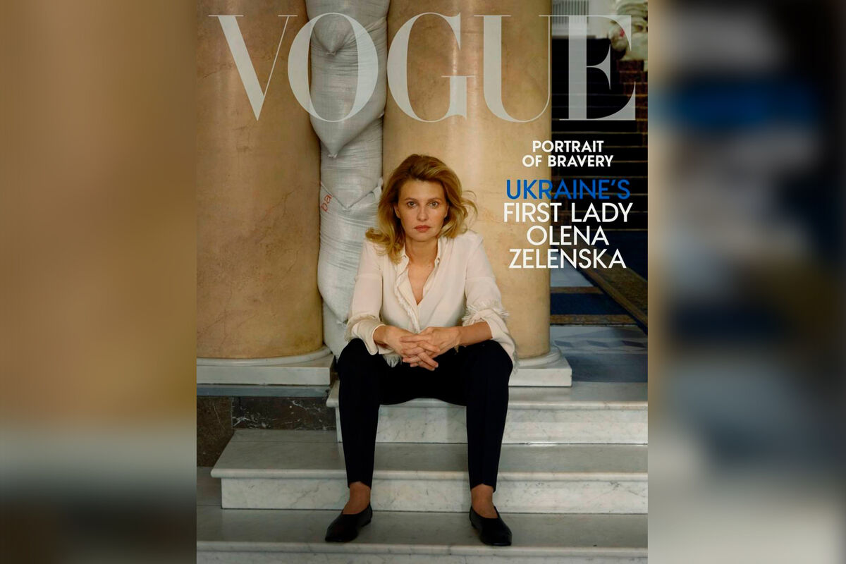 В США раскритиковали журнал Vogue за гламурную съемку Елены Зеленской -  Газета.Ru | Новости