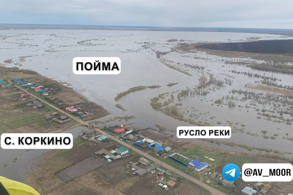 Большая вода» в реке Тобол придет в тюменское село Упорово к выходным -  Газета.Ru | Новости