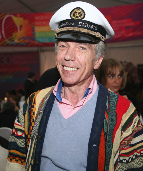 Телеведущий Юрий Николаев на&nbsp;вечеринке в&nbsp;Нескучном саду, посвященной закрытию 30-го Московского международного кинофестиваля, 2008&nbsp;год