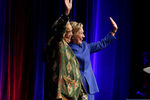 Хиллари Клинтон с Мэриан Райт Эдельман, основателем Фонда защиты детей