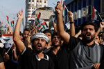 Акция в поддержку Палестины в Багдаде (Ирак), 28 октября 2023 года