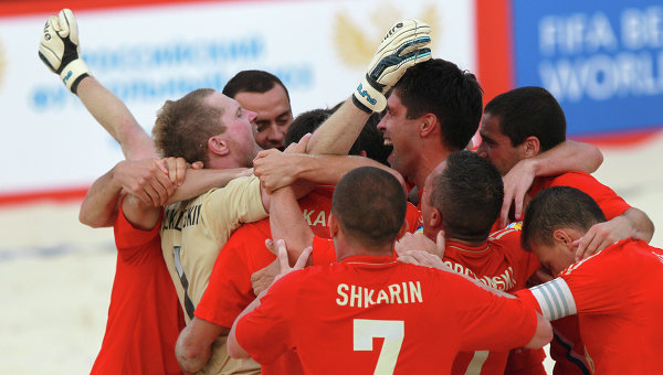 Сборная России по&nbsp;пляжному футболу вышла в&nbsp;финал Межконтинентального кубка.
