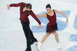 Ксения Столбова и Федор Климов выступают в командных соревнованиях, XXII зимние Олимпийские игры в Сочи