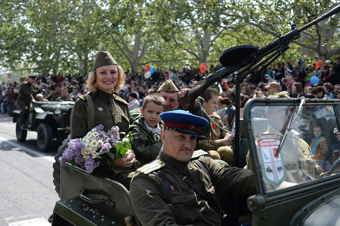Участники Парада победителей в&nbsp;Севастополе
