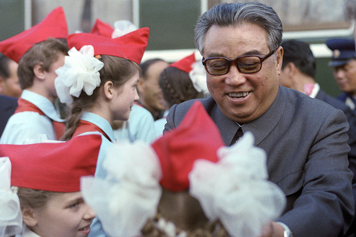 Ким Ир Сен во время визита в&nbsp;СССР, 1984 год
