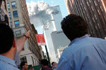Во время теракта в Нью-Йорке, 11 сентября 2001 года