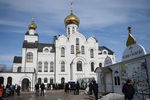 Храм Святой Троицы в Кемерово, в котором прошла панихида в память о жертвах пожара в торгово-развлекательном центре «Зимняя вишня» 