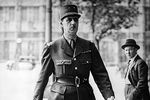 Генерал де Голль прибывает в лондонский офис, 1940 год