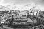Строительство олимпийского плавательного бассейна на проспекте Мира, 1979 год