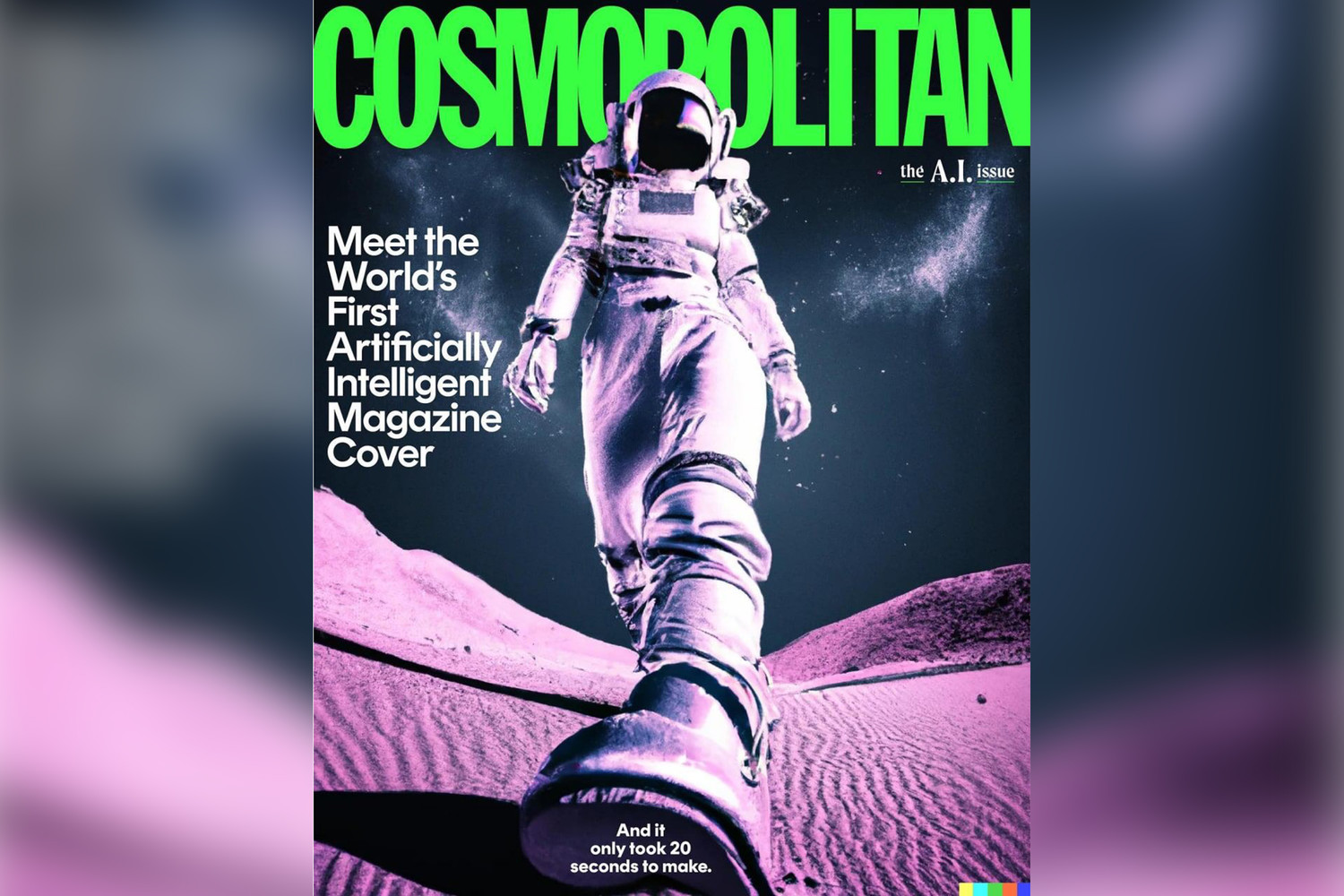 Американский Cosmopolitan впервые сделал обложку с помощью нейросети -  Газета.Ru | Новости