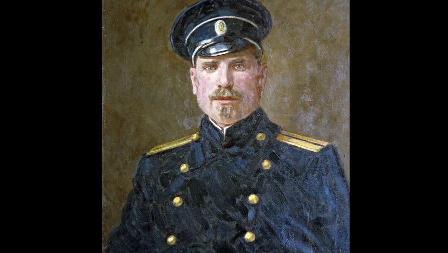 Портрет командира крейсера «Варяг» Всеволода Руднева.