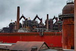 Железоделательный завод в городе Фёльклинген, Германия
