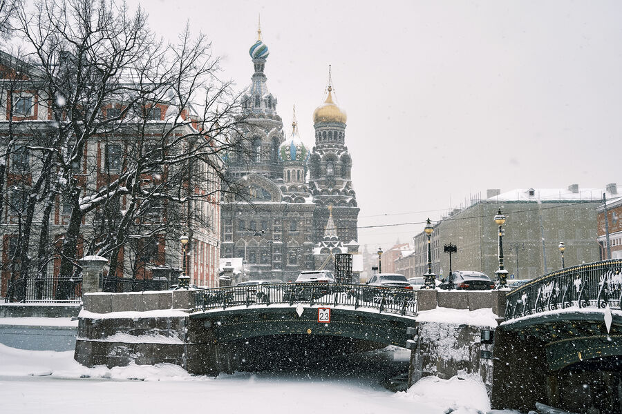 52 регион почему санкт петербург. Санкт-Петербург снег.