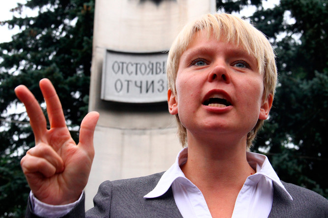 Экоактивистка Евгения Чирикова вызвала на дебаты Олега Шахова