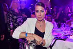 Телеведущая Юлия Барановская на pre-party Российской музыкальной премии телеканала RU.TV в итальянском ресторане Balzi Rossi в Москве, 20 апреля 2023 года