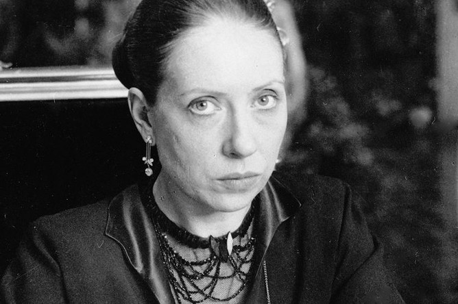 Актриса Инна Чурикова в роли Вассы Железновой на съемках фильма Глеба Панфилова «Васса», 1984 год