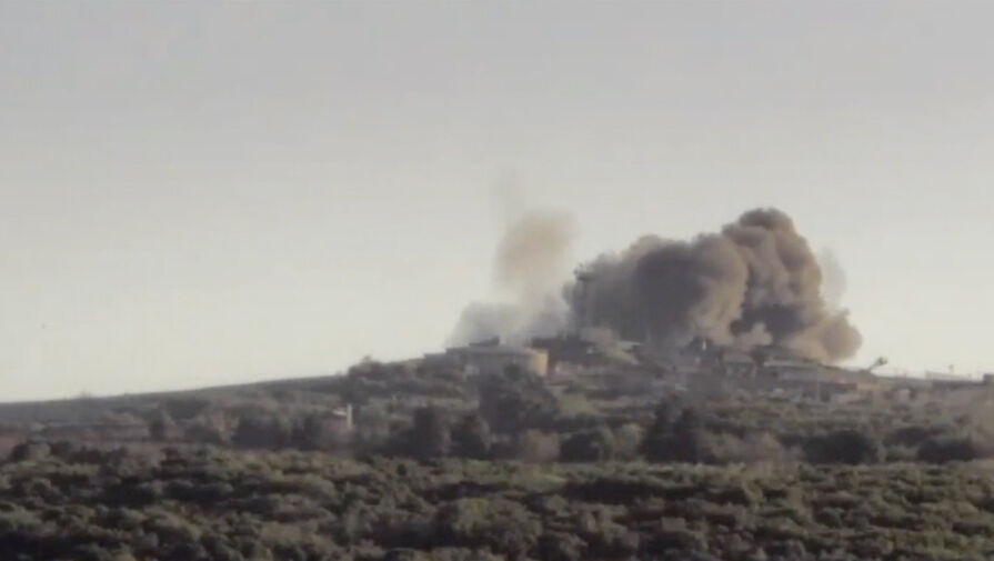 Армия Израиля нанесла удар по объектам Хезболлы в Ливане