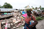 Последствия землетрясения в Ле-Кее, Гаити, 17 августа 2021 года