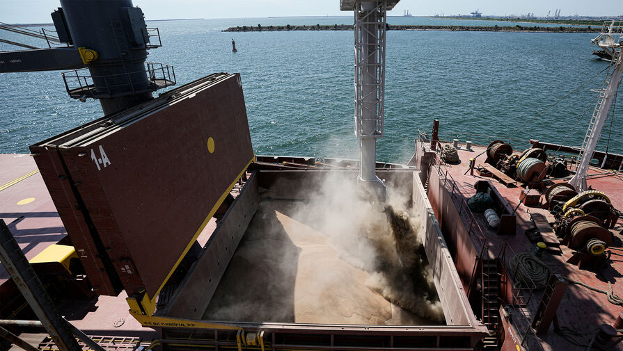 Четыре судна грузят в порту Бердянска для отправки более 100 тыс. тонн зерна