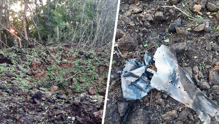Гладков сообщил об обнаружении воронки от взрыва и работе ПВО в Белгородской области