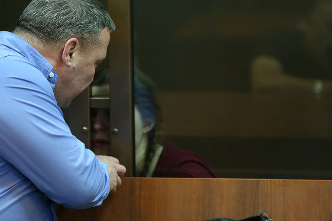 Анна Павликова в Дорогомиловском суде Москвы, 9 августа 2018 года