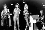 Группа ABBA во время концерта в Германии, 1970-е
