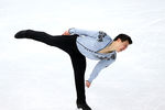 Патрик Чан (Канада) выступает в произвольной программе мужского одиночного катания на соревнованиях по фигурному катанию, XXII зимние Олимпийские игры в Сочи