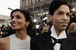 Принс со своей женой перед церемонией вручения премии «Оскар», 2005 год