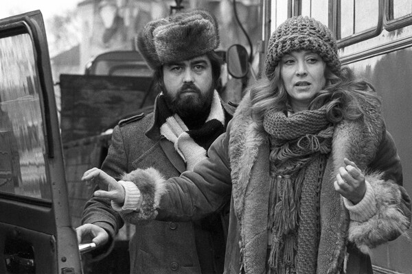 Маргарита Терехова и режиссер Александр Ефимов на&nbsp;съемках фильма &laquo;Давай поженимся!&raquo; в&nbsp;Минске, 1982&nbsp;год
