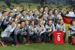 Женская сборная Германии по футболу впервые выиграла золото Олимпийских игр. В финале немки обыграли команду Швеции со счетом 2:1.