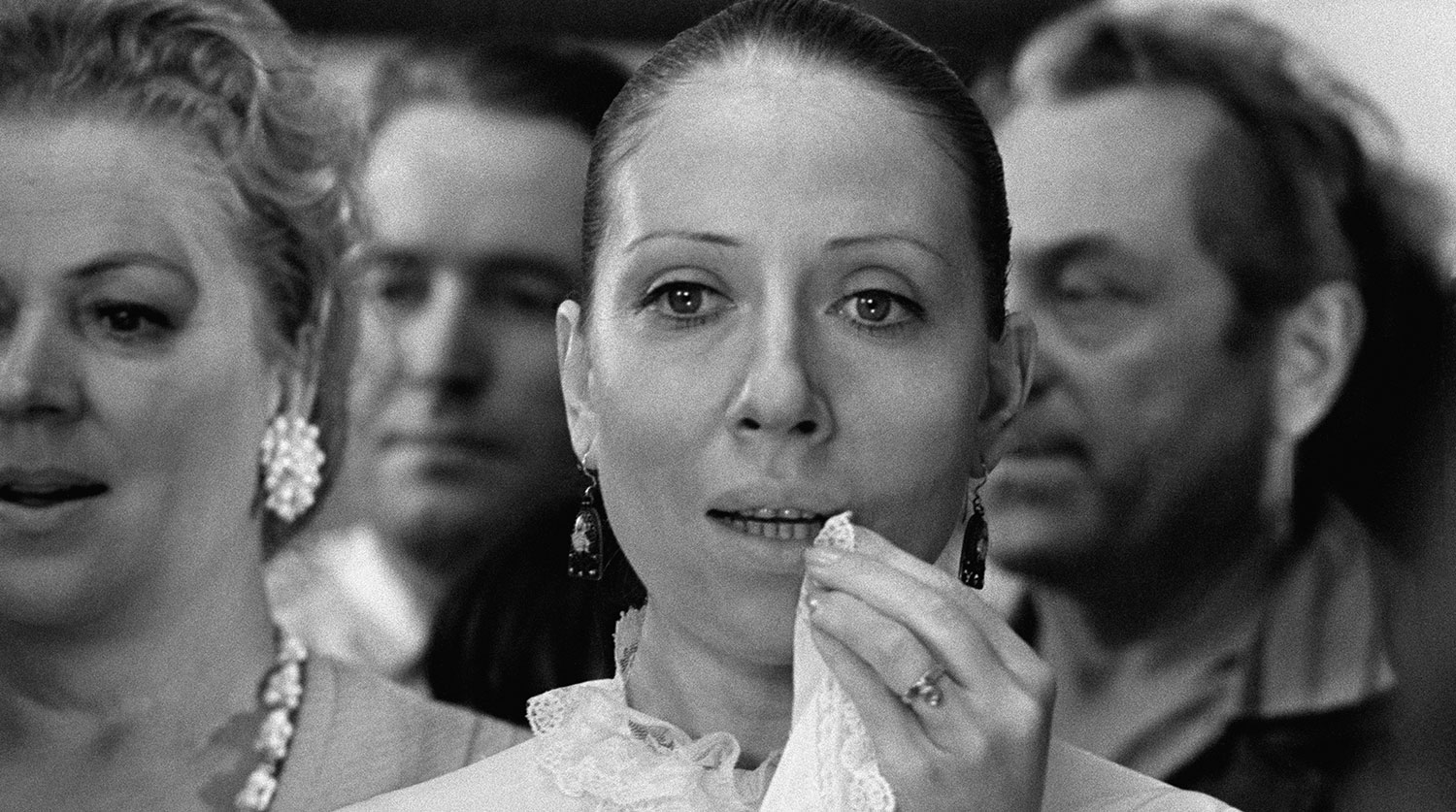 Актриса Инна Михайловна Чурикова на съемках фильма «Прошу слова» в Ленинграде, 1974 год