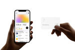 Кредитная карта Apple Card во время весенней презентации Apple, 20 апреля 2021 года