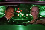 <b>«Гаттака» (1997)</b>
<br><br>
Один из лучших сай-фаев 90-х стал судьбоносным не только для Турман-актрисы (роль до сих пор является едва ли не лучшей в карьере Умы), но и ее личной жизни. На съемках фильма о как бы совершенном мире будущего она познакомилась с Итаном Хоуком, влюбилась в него, вышла за него замуж — и родила, в частности, дочь Майю, будущую звезду «Очень странных дел».

