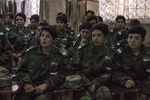 Курсанты женской военной академии в Дамаске на занятиях