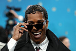Американский рэпер A$AP Rocky во время благотворительного бала Met Gala в Метрополитен-музее, Нью Йорк, США, 5 мая 2025 года