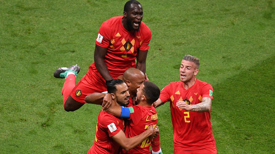 Во время матча 1/4 финала чемпионата мира по футболу между сборными Бразилии и Бельгии, 6 июля 2018 года