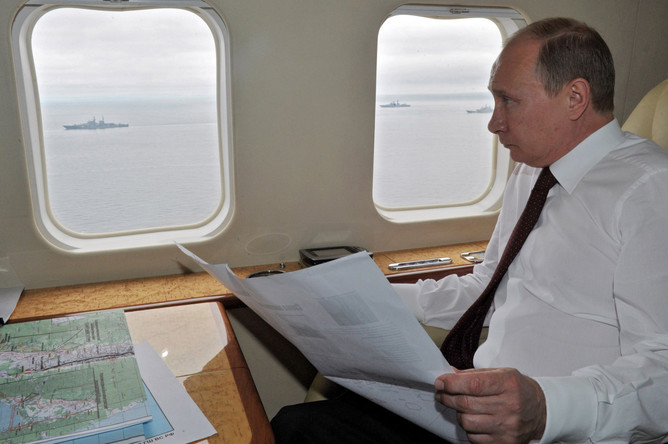 Владимир Путин остался недоволен темпами перевооружения российского флота