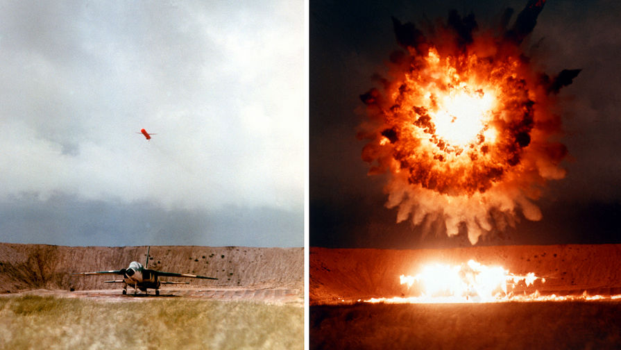 Испытания ракеты UGM-109 «Томагавк» в Калифорнии, 1986 год