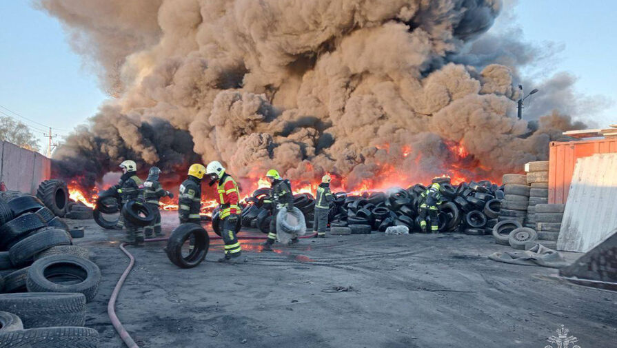 Пожар в цехе в Люберцах ликвидировали на 1,5 тыс. кв. м