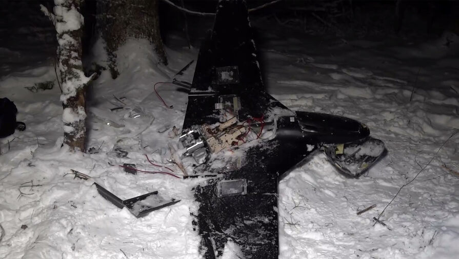 Минобороны опубликовало кадры обломков дрона, атаковавшего резиденцию Путина