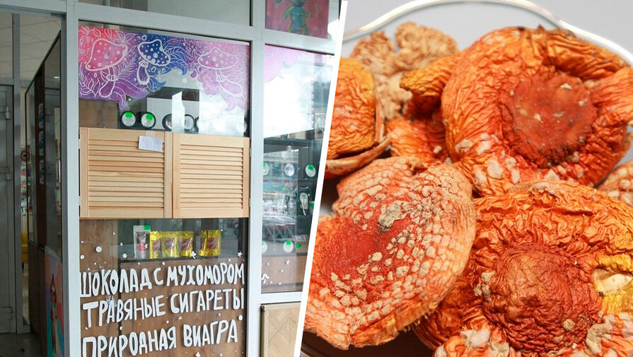 Галлюциногенные грибы под видом БАД и сладостей начали продавать в центре Казани
