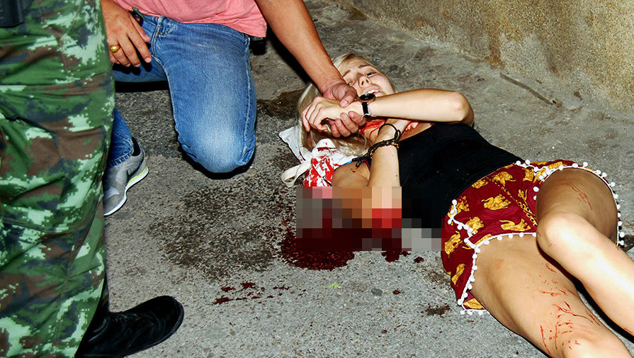 Девушка, раненная в&nbsp;результате взрыва в&nbsp;туристическом районе Хуахина