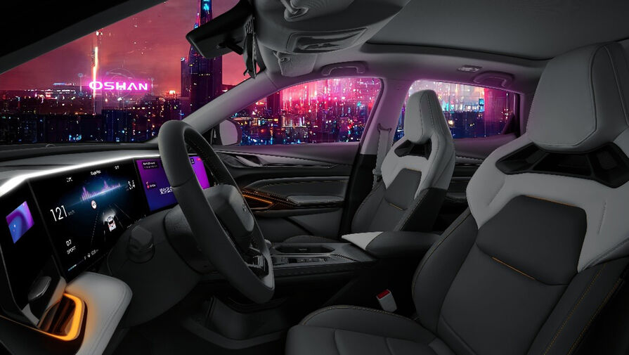 Changan выпустит кроссовер с огромным дисплеем в салоне