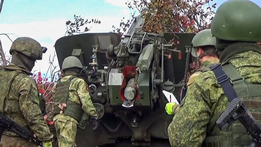 РИА Новости: российские военные в ЛНР уничтожили опорный пункт ВСУ из орудия Мста-Б