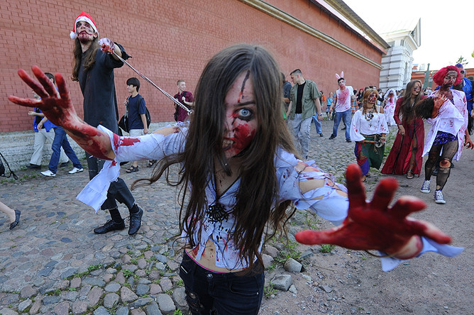Власти Омска отозвали выданное ранее разрешение на проведение парада зомби